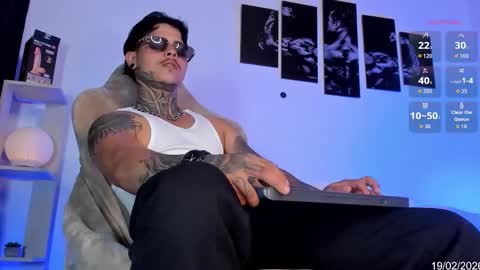 Stefan online show from February 19, 9:33 pm