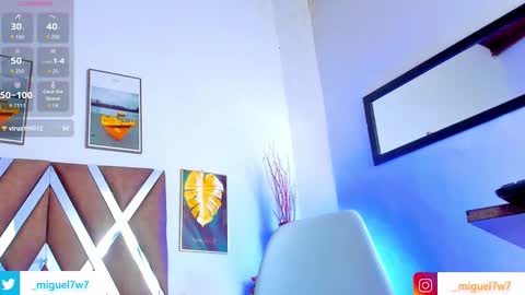 miguel tomorrow from 200 pm Colombia to 1000 pm online show from December 18, 7:54 pm