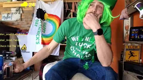 Allan arod online show from March 17, 7:38 pm