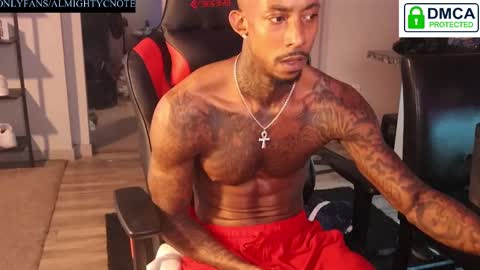 Almightycnote online show from March 10, 8:12 pm