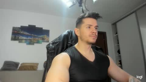 Snapshot of alphagodleatherking92 chatting on December 6, 6:15 am LeatherMaster online show from December 6, 6:15 am