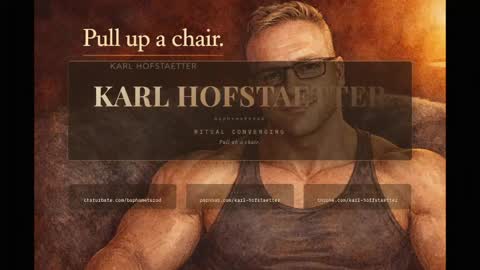 Karl Hofstaetter online show from May 25, 12:50 am