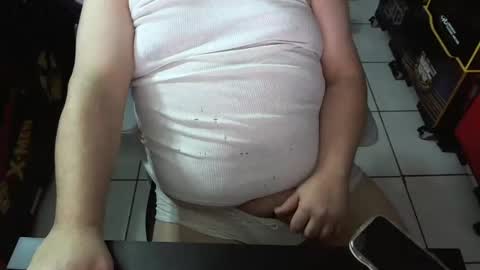 Snapshot of fatdaddycam chatting on March 3, 4:12 am Fat Daddy online show from March 3, 4:12 am