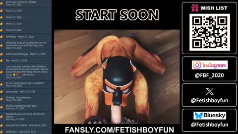 FetishBoyFun online show from March 22, 3:50 pm