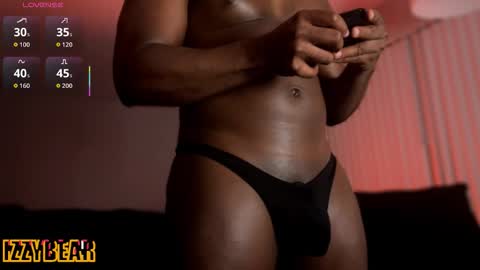 IzzyBear online show from November 26, 2:14 am