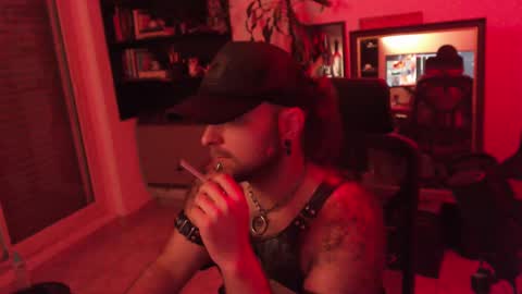 Snapshot of kinkracc chatting on October 12, 8:19 am kinkRacc online show from October 12, 8:19 am