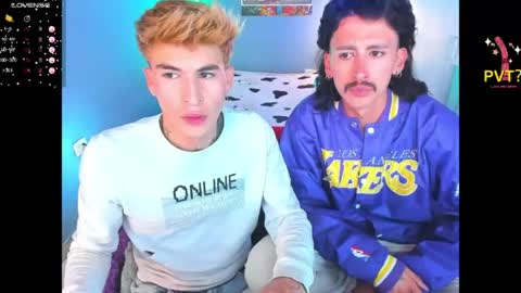 SANTI  AND JORDAN online show from April 12, 7:54 am