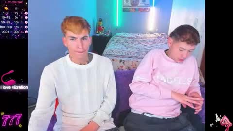 SANTI  AND JORDAN online show from February 8, 3:34 am