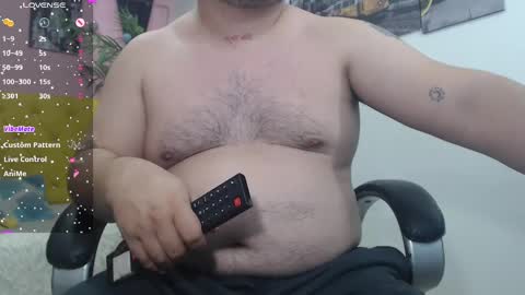 Snapshot of oso_gael chatting on February 22, 5:42 pm Bear Gael online show from February 22, 5:42 pm