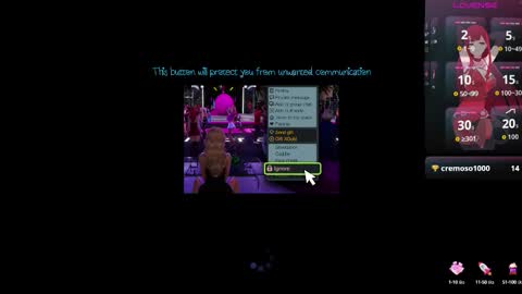 Snapshot of schnul_le99 chatting on October 14, 6:48 pm Leon online show from October 14, 6:48 pm