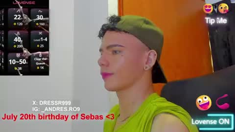 sebas 3 online show from July 13, 2:30 pm
