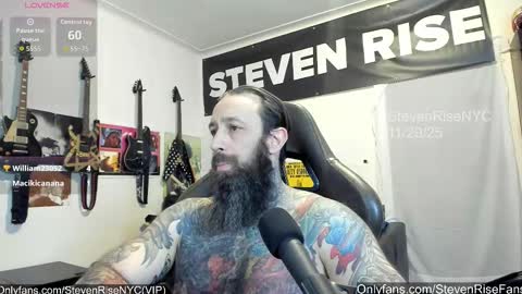 StevenRiseNYC online show from November 30, 1:51 am