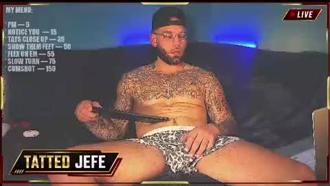 Tatted Jefe online show from July 28, 5:59 am