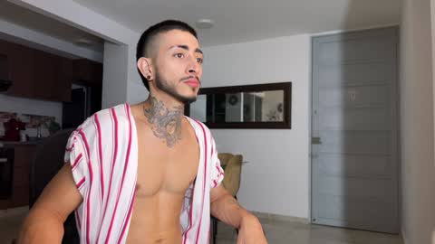 Snapshot of tattoguys_cums chatting on December 17, 6:35 am Jonathan Juan online show from December 17, 6:35 am