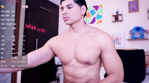 Snapshot of wild_col chatting on January 24, 10:00 am wild_col online show from January 24, 10:00 am