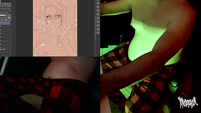 DrenchedArt online show from October 23, 6:06 am