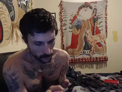 hungandtatted666 online show from January 25, 3:51 am