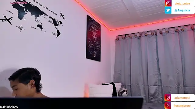 alejo cute online show from November 3, 5:00 am