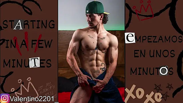 Valentino Xander online show from July 27, 1:45 am