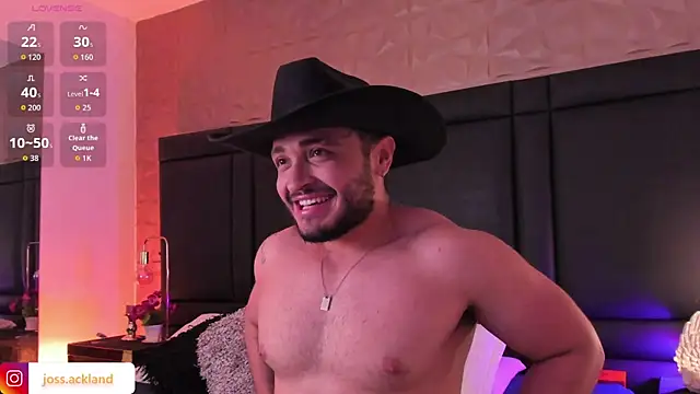 JossAckland online show from November 9, 8:02 pm