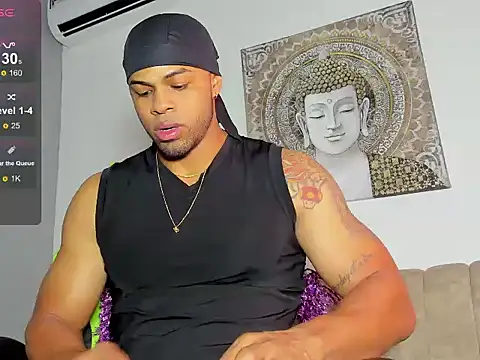 Jordan BlackX online show from January 1, 10:03 pm