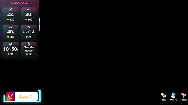 Aleecandrews online show from December 1, 7:17 pm