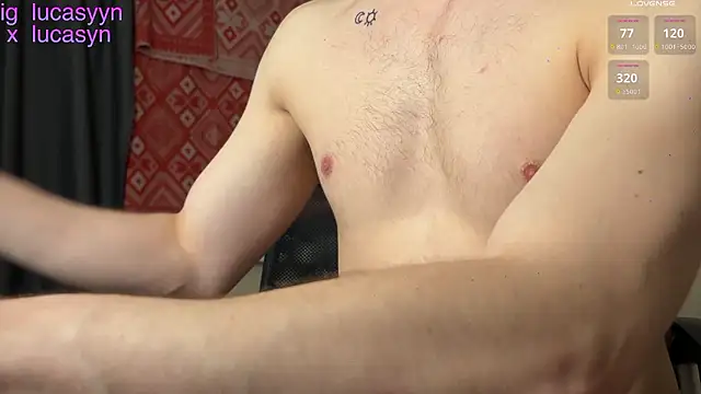 luca syn online show from July 7, 8:34 pm