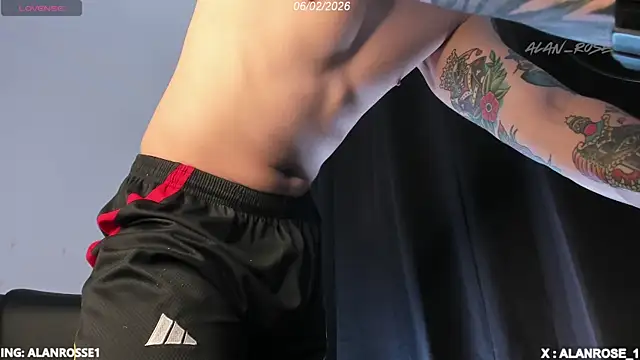 AlanRose01 online show from February 7, 7:41 pm