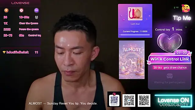 OceanCandy online show from January 18, 3:14 pm