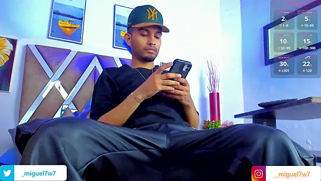   Miguel7w7 online show from December 14, 4:14 pm