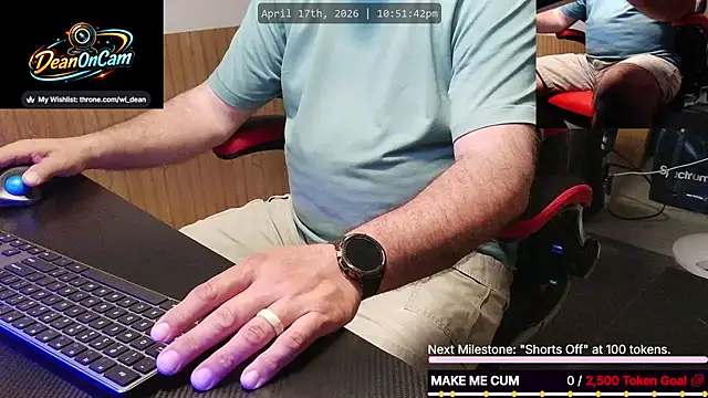 DeanonCam online show from April 18, 3:52 am