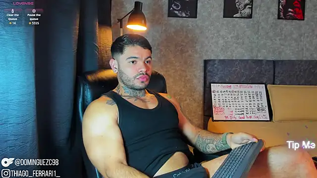 thiago ferrari  online show from July 14, 10:38 pm