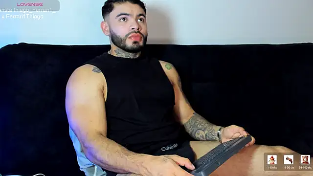 thiago ferrari  online show from February 13, 9:31 pm