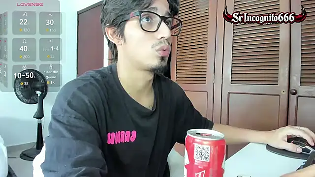 SrIncognito666 online show from July 17, 5:30 pm