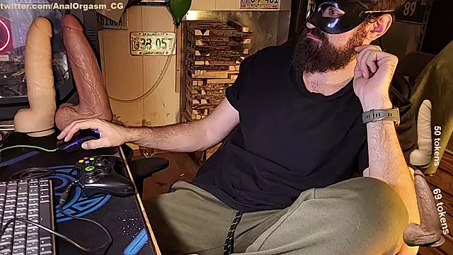 AnalOrgasm CG online show from February 25, 11:33 pm