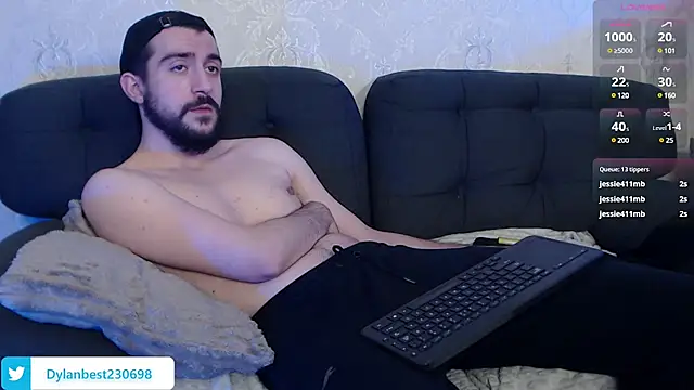 Snapshot of Dylan_Best chatting on January 29, 8:40 am Dylan Best online show from January 29, 8:40 am