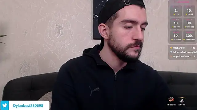 Snapshot of Dylan_Best chatting on January 10, 9:44 am Dylan Best online show from January 10, 9:44 am