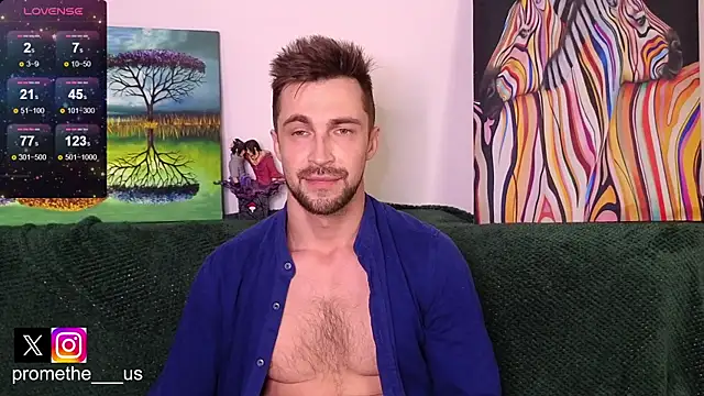 Promethe us online show from March 27, 1:45 pm